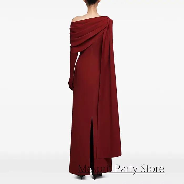 Robe de soirée bordeaux Simple