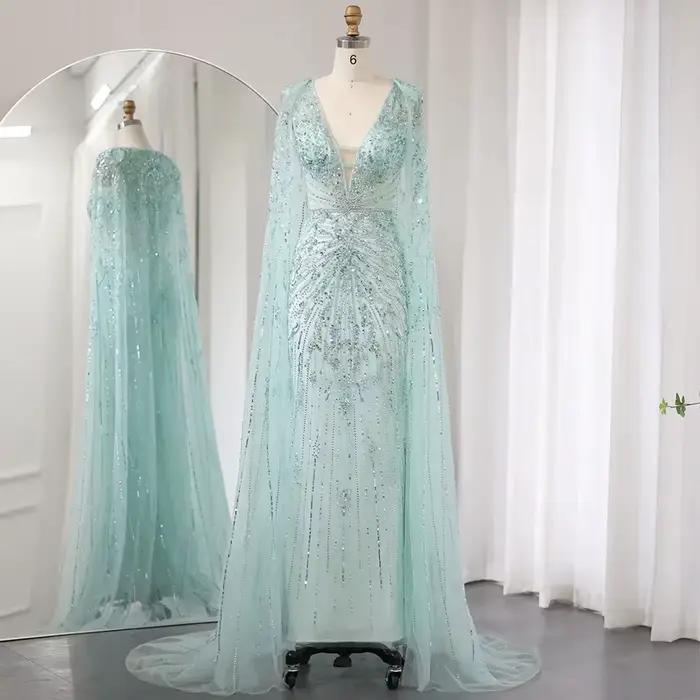 Robe de bal élégante en Organza style sirène