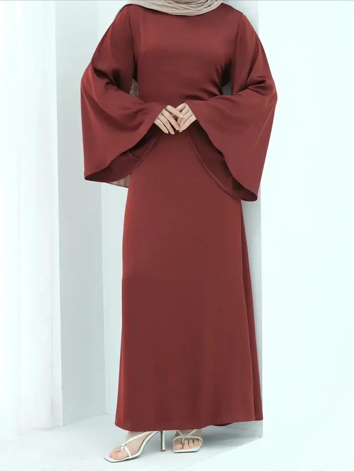 Robe musulmane pour femmes fête Abaya robes de pansement Ramadan Eid Islam