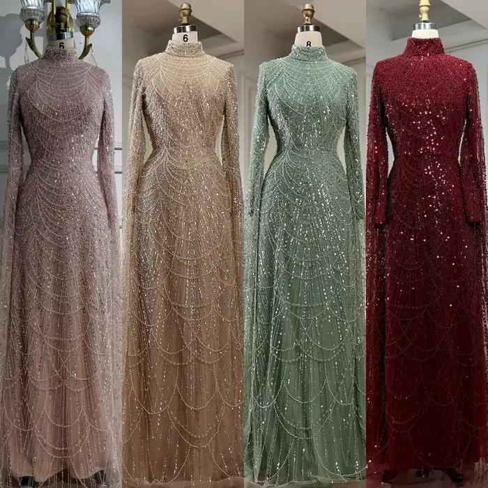 SERENE HILL – robe de soirée sirène à manches longues