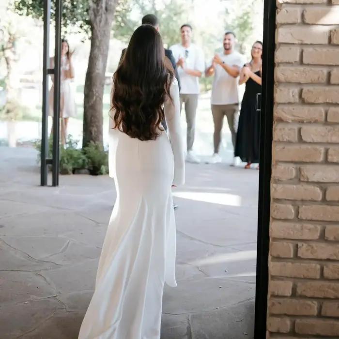 Robe de mariée sirène élégante 2026