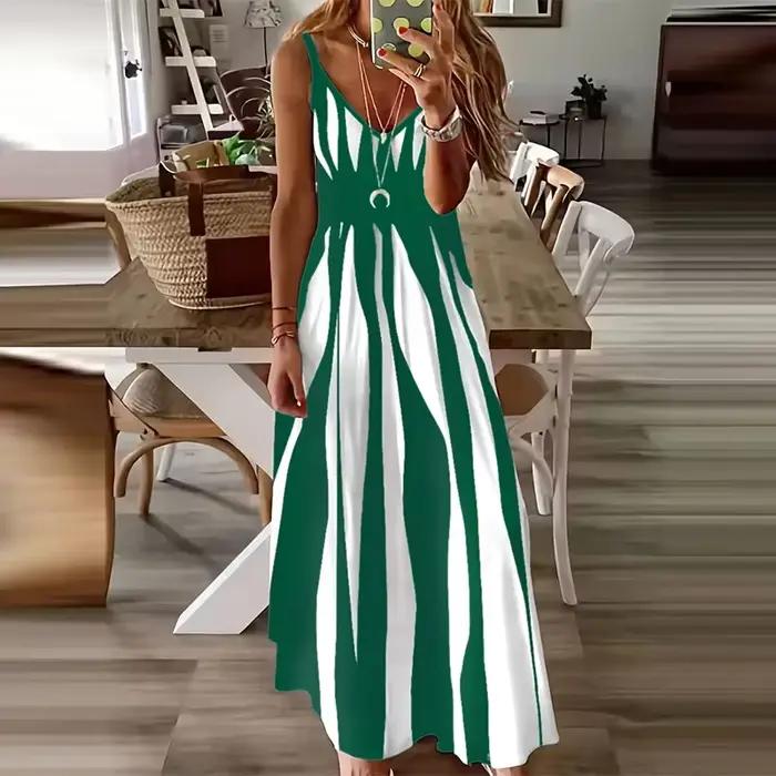 Robe à motif zèbre pour femme, confortable, décontractée, nouvelle mode, été