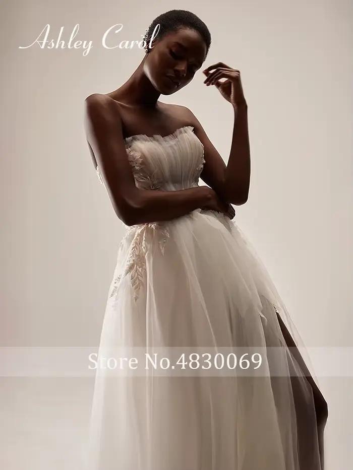 Ashley Carol Boho robe De mariée rêveur bretelles robes