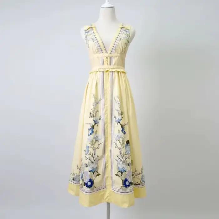 Robe d'été vintage pour femme
