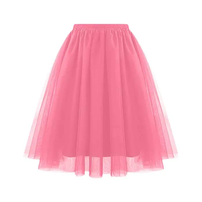Jupe Tutu pour femmes, jupe rétro de fête en Tulle