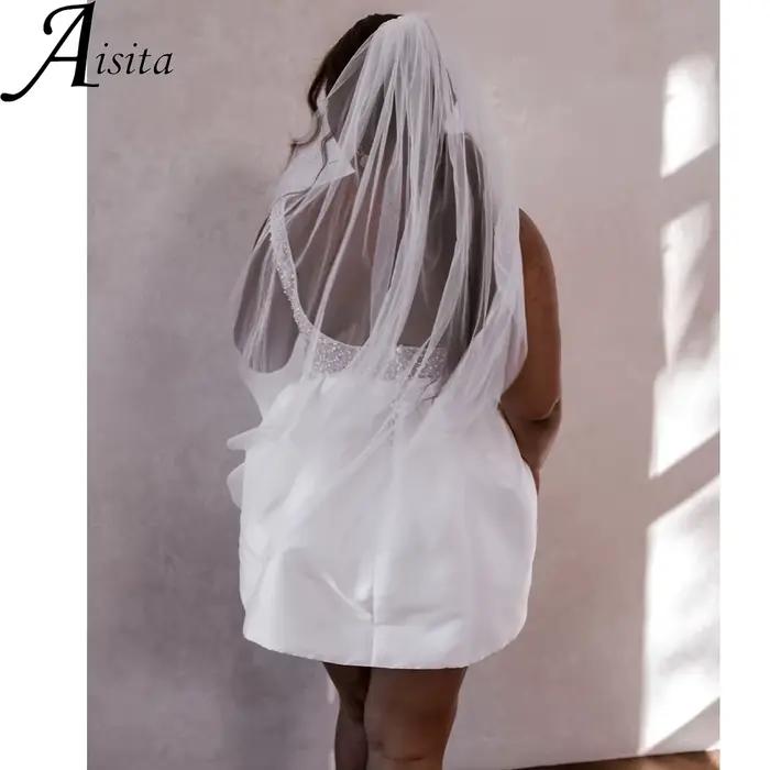 Robe de Mariée Courte Personnalisée