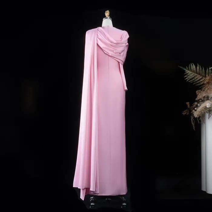 Robe de soirée sirène blanche arabe Sharon Said 2026