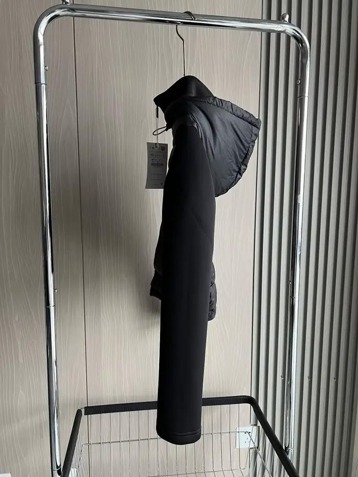 2025 hiver nouveauté doudoune chaude légère pour femme avec manches longues et manteau de sport à capuche avec fermeture éclair 4391742