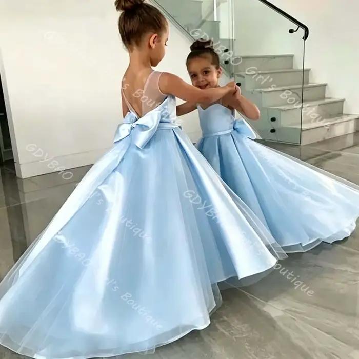 Robe de demoiselle d'honneur blanche pour mariage