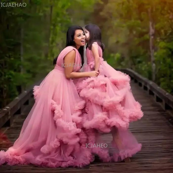 Nouvelle Robe de Soirée en Chiffon pour Filles 2026