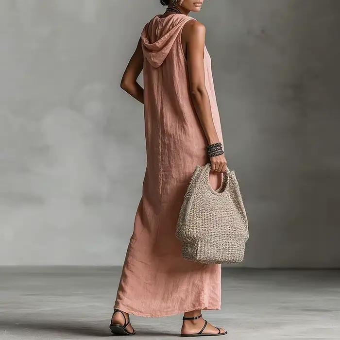 Robe longue bohème pour femme