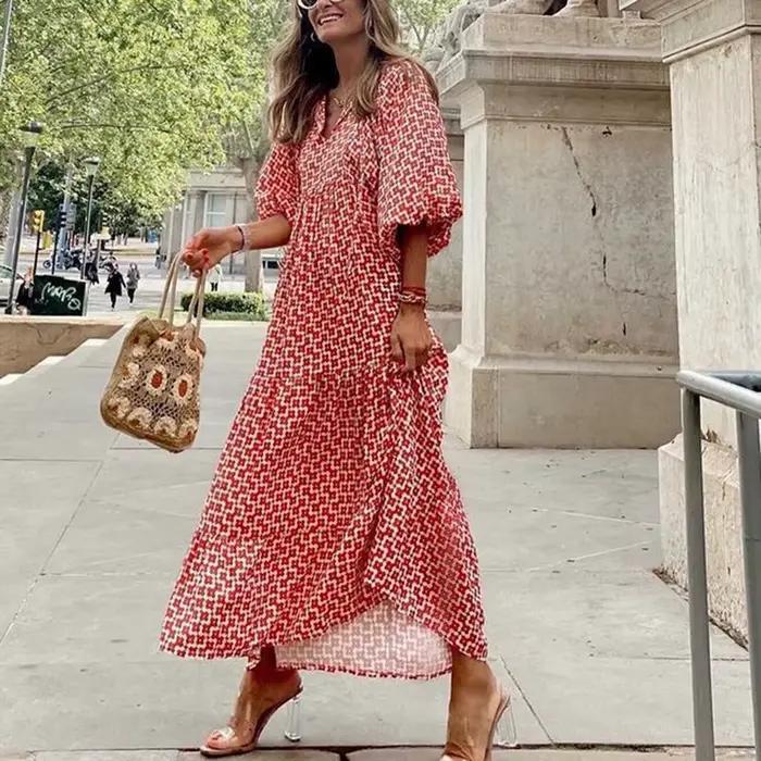 Robe Maxi style Boho pour femmes