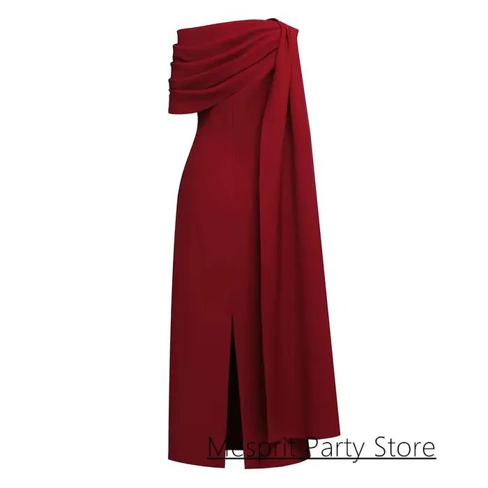 Robe de soirée bordeaux Simple