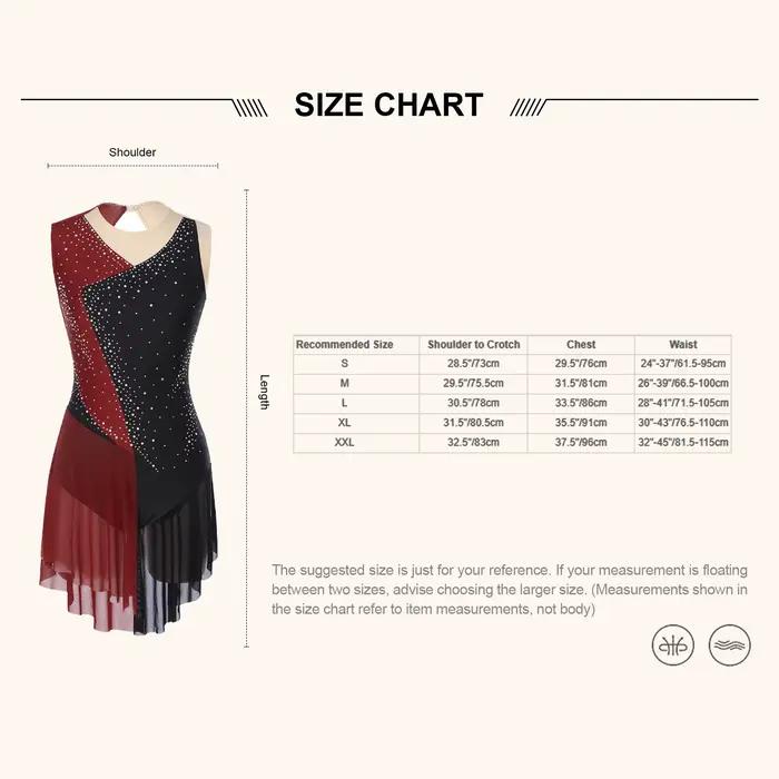 Robe de danse lyrique pour femme