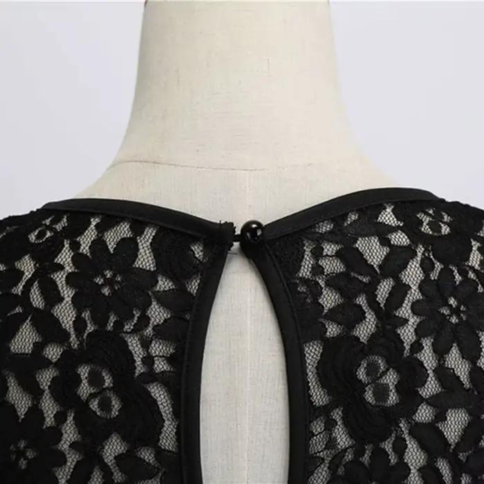 Robe de soirée élégante en dentelle pour femmes