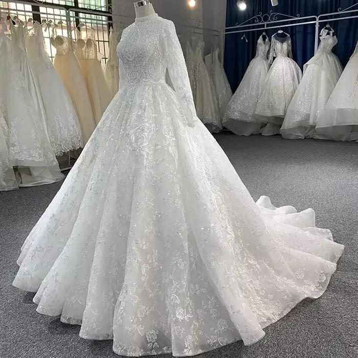 Robes de mariée musulmanes personnalisées