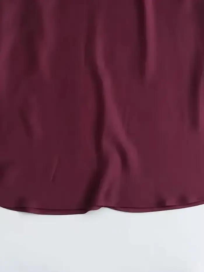 Robe longue en Satin pour femmes