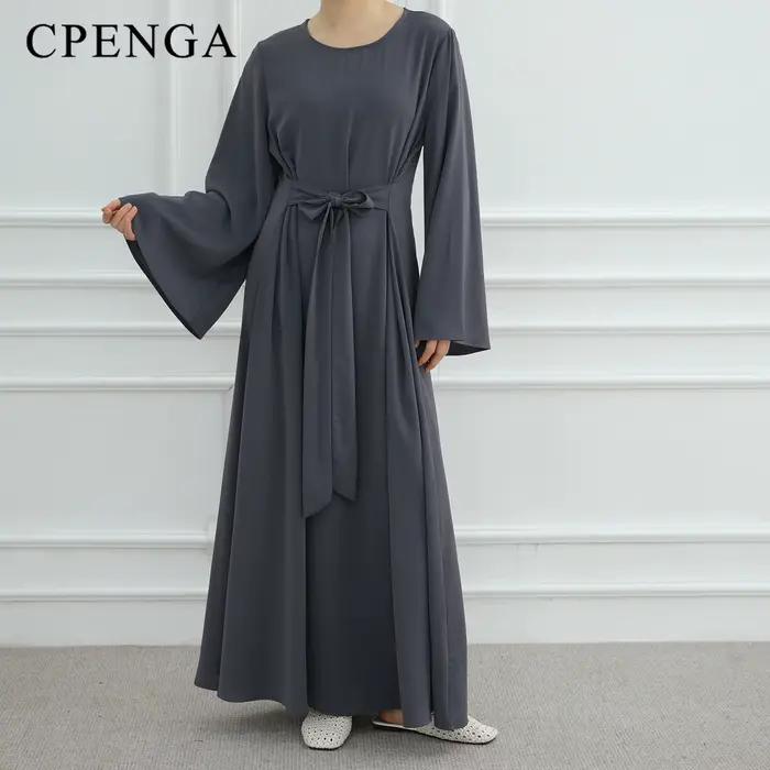 Robe d'été arabe pour femmes musulmanes