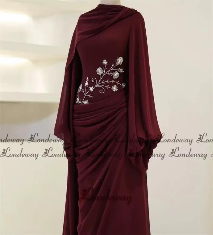 Robe de soirée droite tendance Londeway pour femmes