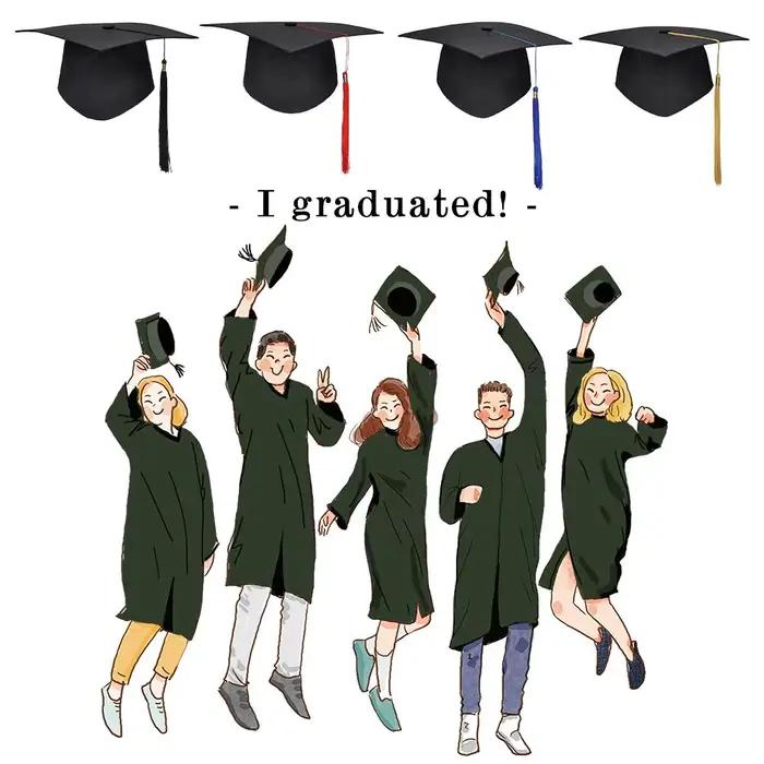 Ensemble de Robe de Cérémonie de Remise des Diplômes pour Adulte – Tenue Académique Universitaire Tissée