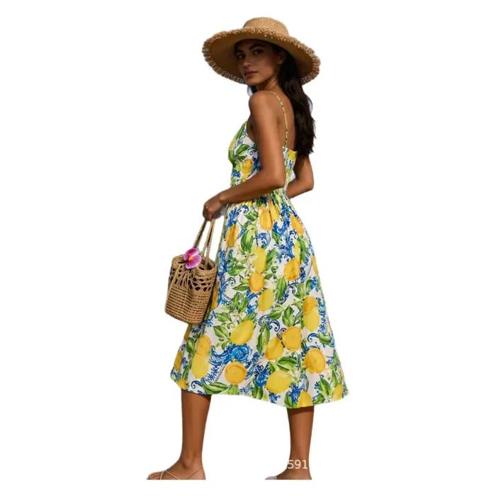 Robe imprimée de vacances