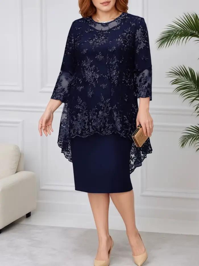 FSMG – robe de soirée grande taille pour femmes