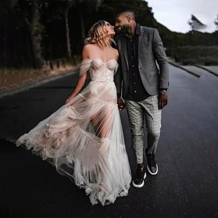 MONICA Sweetheart – Robe De mariée trapèze