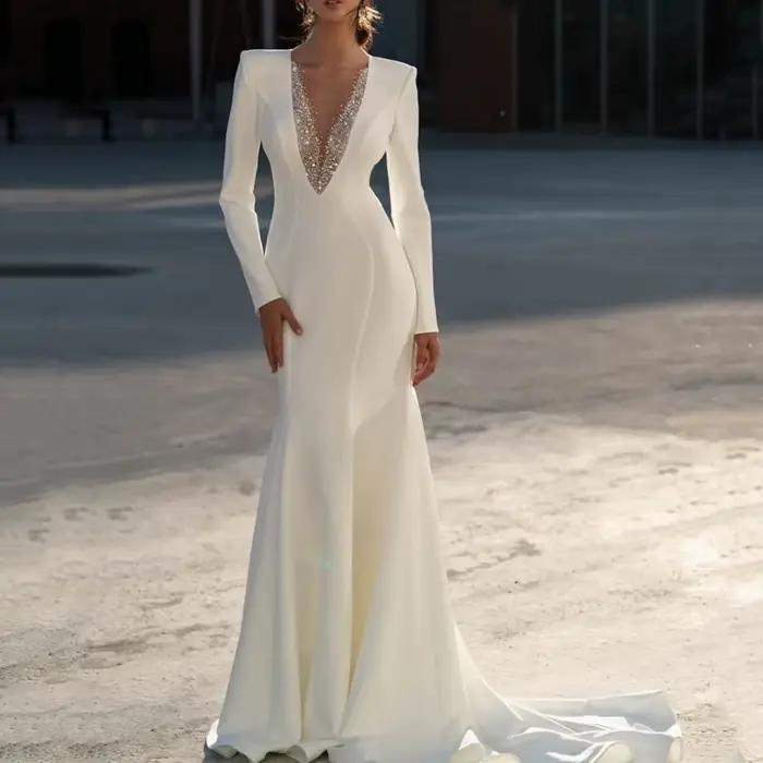 Robe de mariée sirène élégante