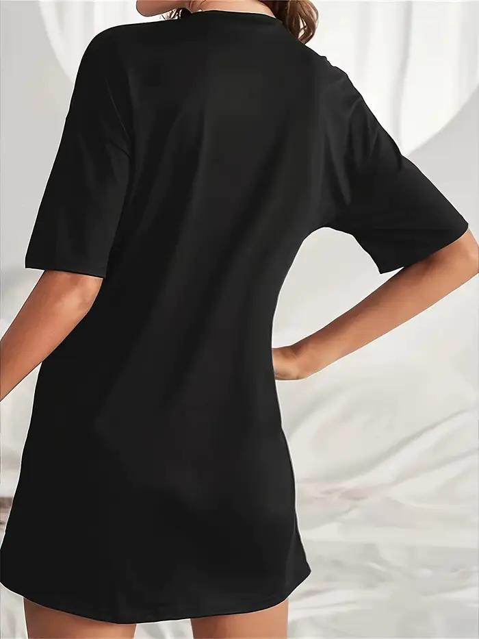 Robe pour femme avec imprimé en forme de cœur