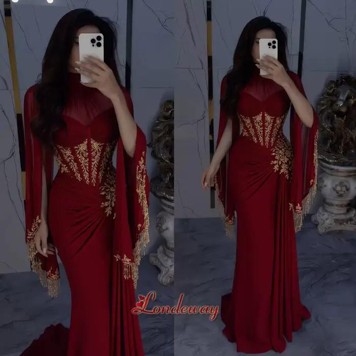 Robes de bal sirène charmantes Londeway avec strass