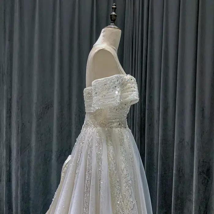 9131 personnalisé romantique robe de mariée pharmacien robes