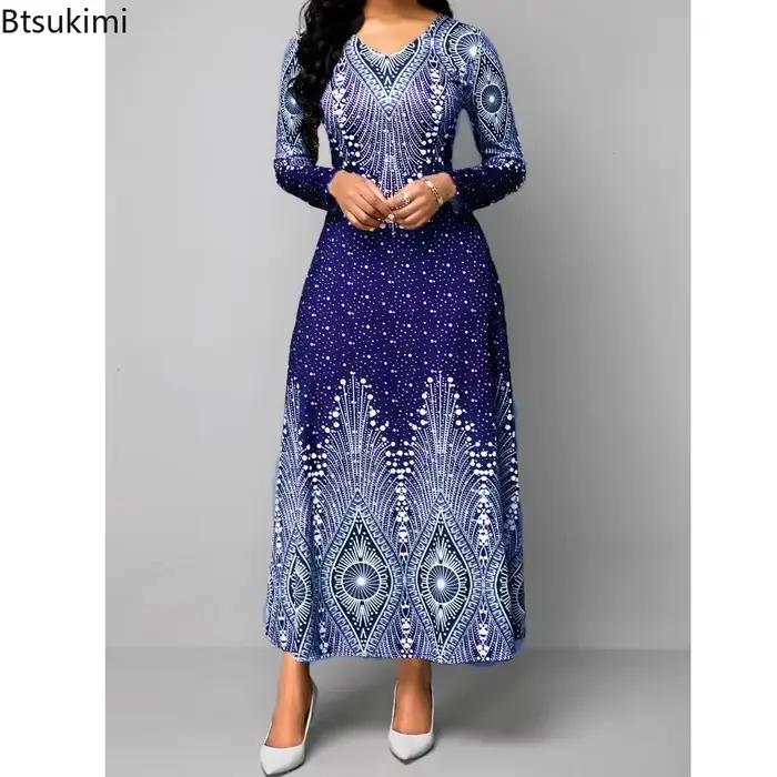 Nouvelle Robe Longue Femme Sud-Africaine 2026