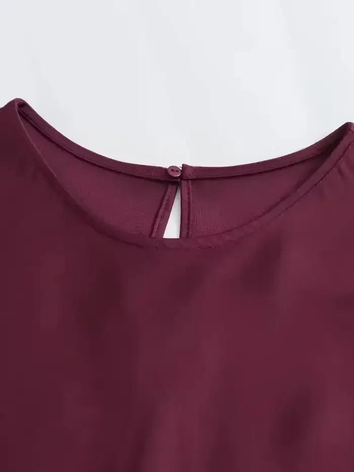 Robe longue en Satin pour femmes