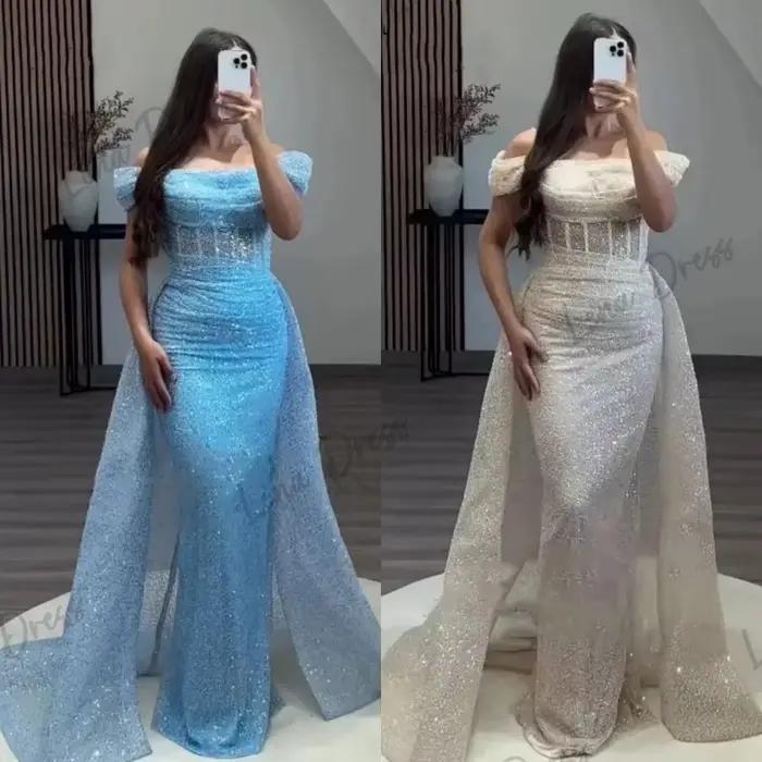 Lena-Robes de soirée à paillettes pour femmes