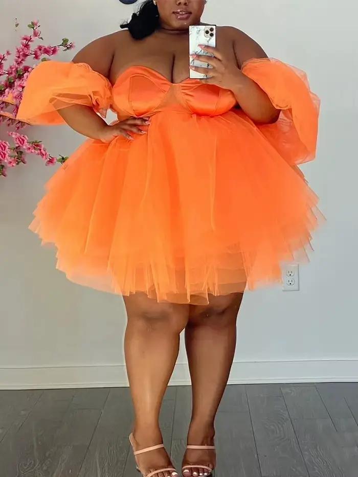 Robe Élégante en Mousseline de Soie pour Femme