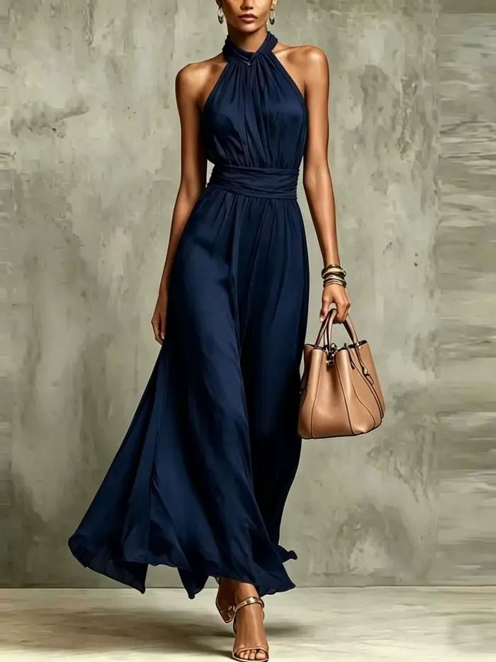 Robe de soirée élégante en mousseline 2026
