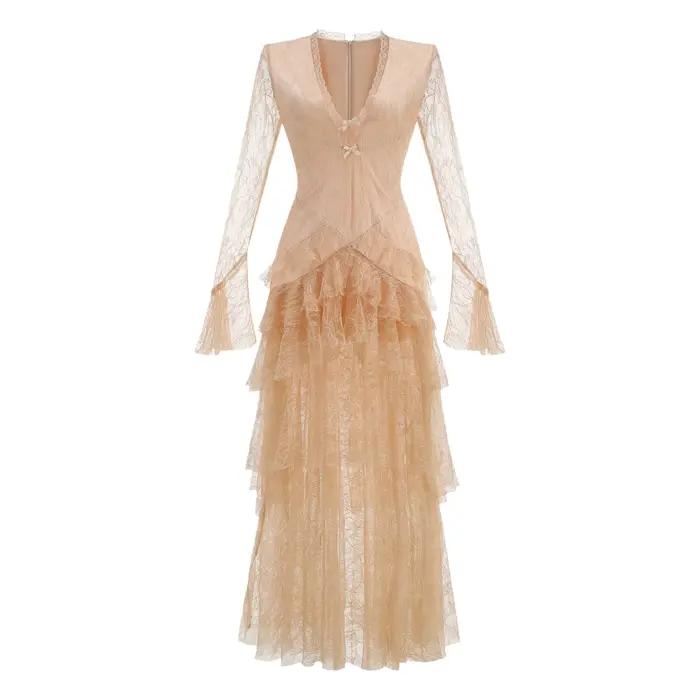 Robe longue vintage française