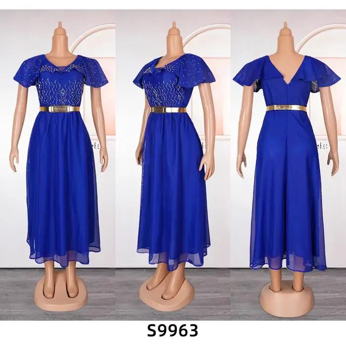 Robes de soirée de mariage africaines grande taille pour femmes