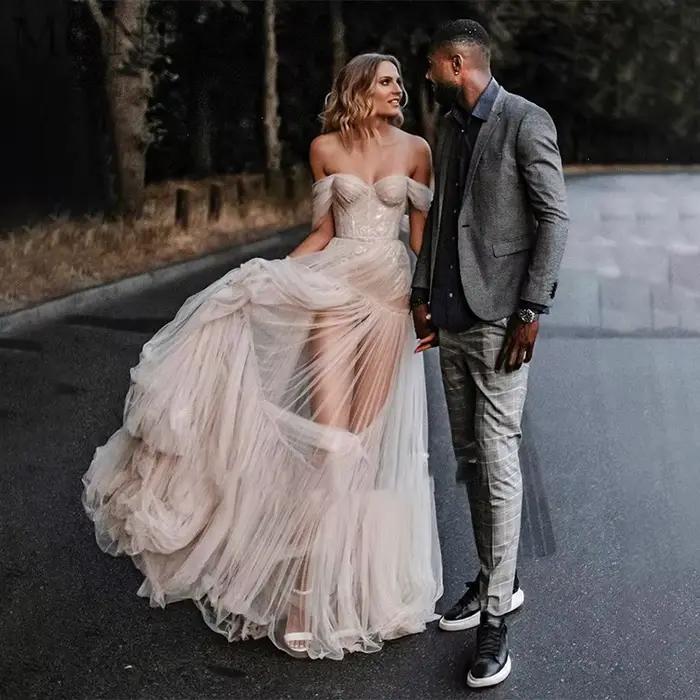 MONICA Sweetheart – Robe De mariée trapèze