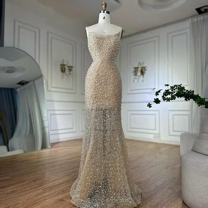 Serene Hill – robe de soirée personnalisée en perles