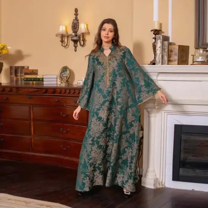 Abaya-Robe musulmane Eid pour femmes
