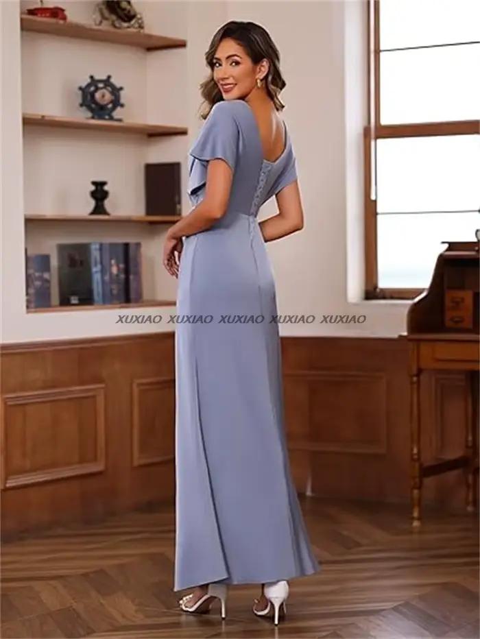 Robes mère de la mariée en Satin brillant pour femmes
