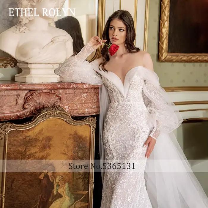 ETHEL ROCirCN-Robes de mariée sirène pour femmes