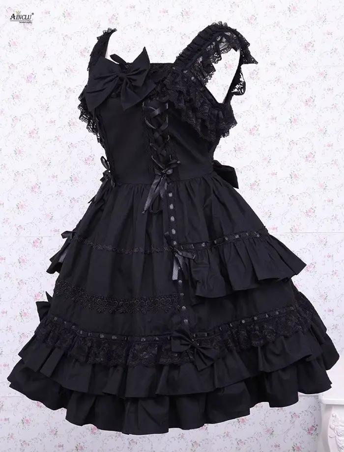 Robe trapèze classique mi-longue noire en élasthanne avec dentelle et ruban pour femmes, idéale pour les occasions spéciales et les événements de gala