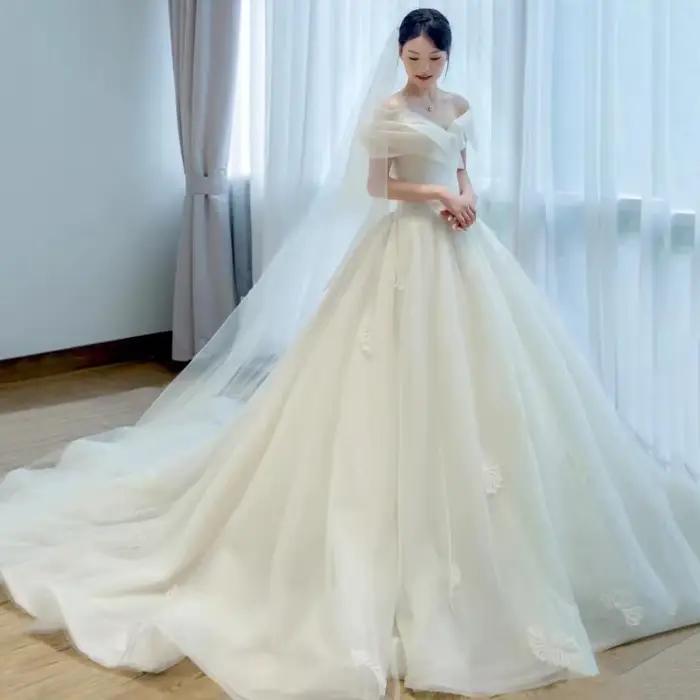 Robe de mariée française légère