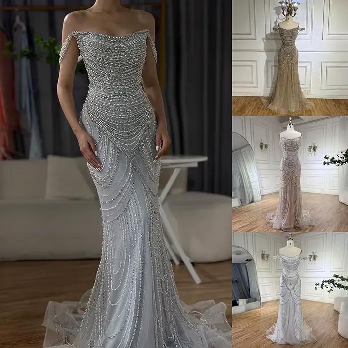 Robe de soirée de forme sirène