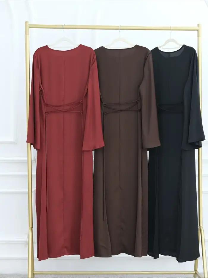 Robe musulmane pour femmes fête Abaya robes de pansement Ramadan Eid Islam