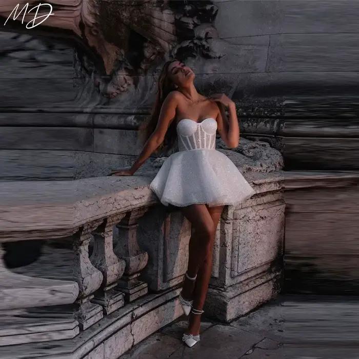 Robes de mariée scintillantes MD