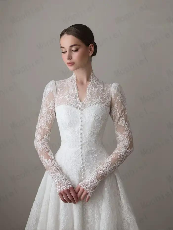 Robe de mariée Mophiel en dentelle