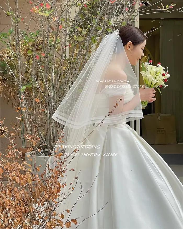 SPRAYING – Robe de mariée en Satin